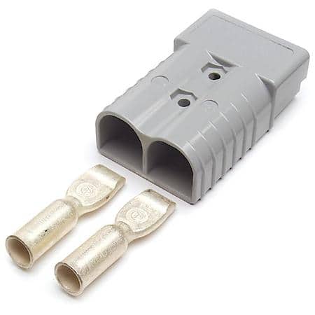 Replacement End, 2/0 Ga, 350 Amp, Gray, Pk 1
