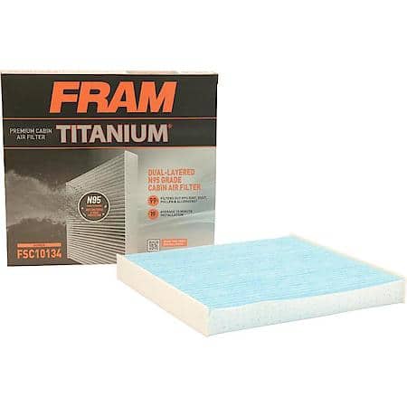 Premium Cabin Air Filter: N95 Grade Filters 99% Dust, Pollen, Allergens
