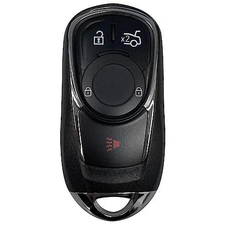 Buick-Style Programmable Smart Key (4-Button: Lock, Unlock, Trunk, Panic)