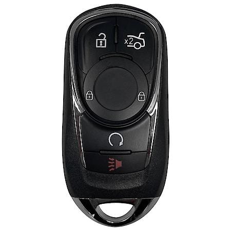 Buick-Style Programmable Smart Key (5-Button: Lock, Unlock, Remote Start, Trunk, Panic)