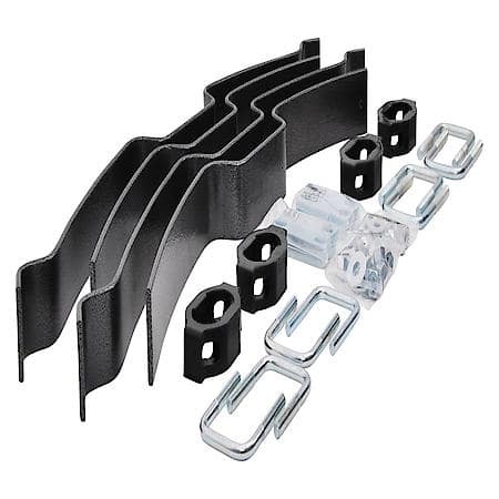 Leaf Spring Design, Rear, 2500Lb Load Capacity, Steel, With Mounting Hardware