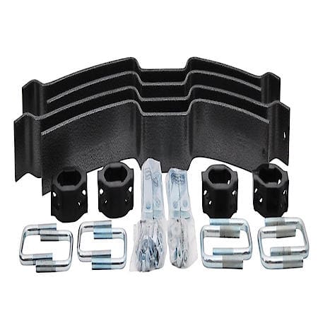 Leaf Spring Design, Rear, 2500Lb Load Capacity, Steel, With Mounting Hardware