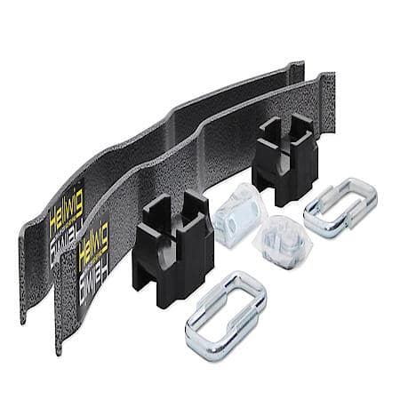 Leaf Spring Design, 2000 Pound Load Capacity, With 2 Springs/ U Bolts/ Hardware