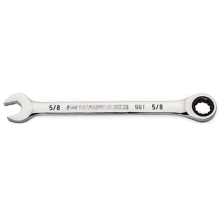 5/8" 90-Tooth 12 Point Ratcheting Combination Wrench