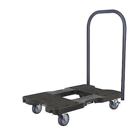 1,200 lb General Purpose E-Track Push Cart Dolly Black