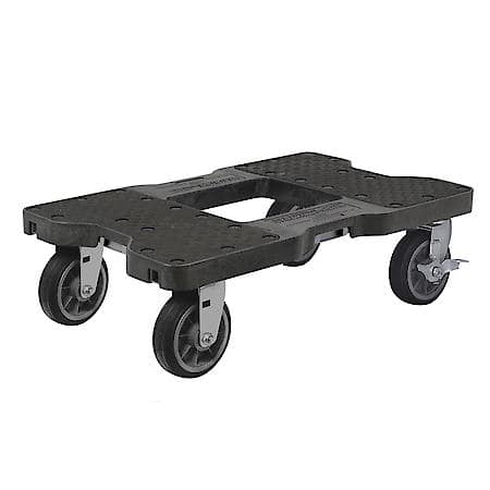 1,500 lb All-Terrain E-Track Dolly Black