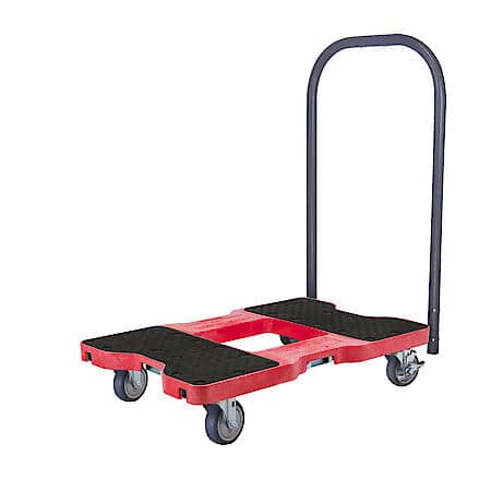 1,200 lb General Purpose E-Track Push Cart Dolly Red