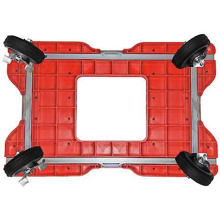 1,500 lb All-Terrain E-Track Dolly Red