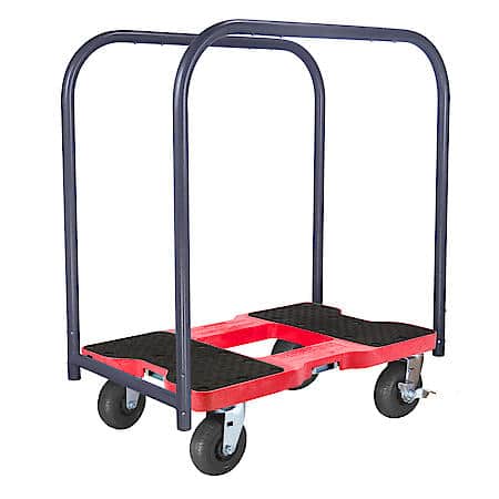 1,600 lb Extreme-Duty E-Track Panel Cart Dolly Red