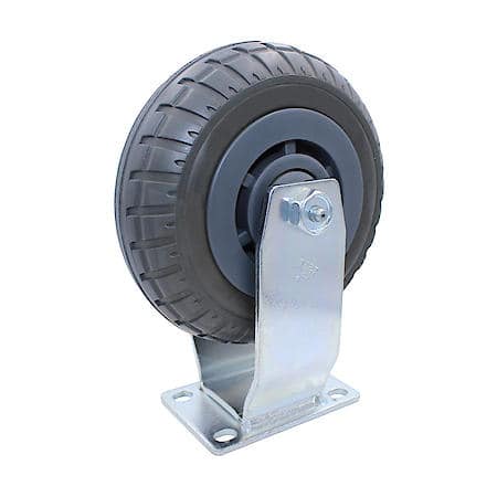 400 lb Caster 6 Inch Extreme-Duty Synthetic Rubber Rigid