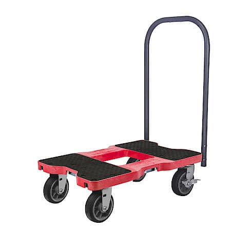 1,500 lb All-Terrain E-Track Push Cart Dolly Red