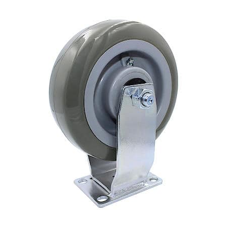 450 lb Caster 6 Inch Super-Duty Polyurethane Rigid