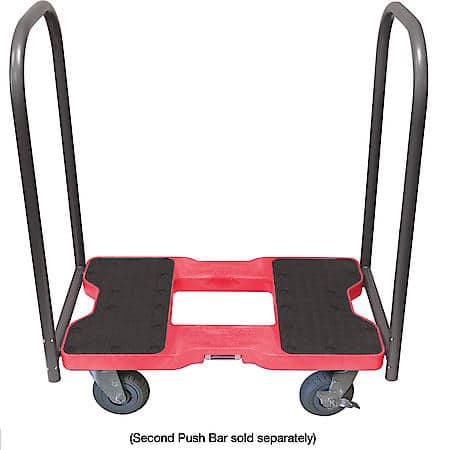 1,600 lb Extreme-Duty E-Track Push Cart Dolly Red