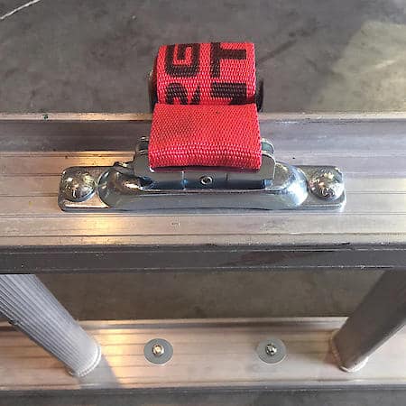 E-Track Single Ladder Strap Safety Tie-Down Anchor Kit