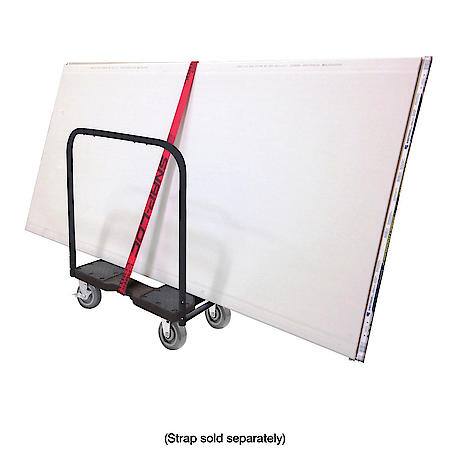 1,800 lb Super-Duty E-Track Panel Cart Dolly Black