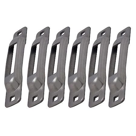 Unfinished Snap-Loc E-Track Single Strap Anchor 6-Pack