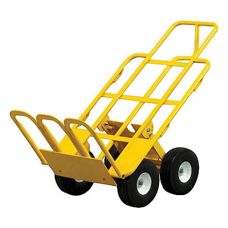 750 lb Capacity All-Terrain 4 Wheel E-Track Hand Truck Cart