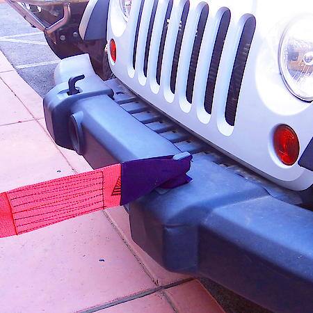 4 in x 30 ft Heavy Duty Tow Recovery Strap 20,000 lb