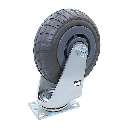 400 lb Caster 6 Inch Extreme-Duty Synthetic Rubber Swivel