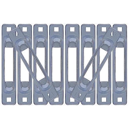 Zinc Snap-Loc E-Track Single Strap Anchor 10-Pack