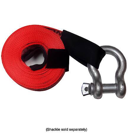 2 in x 30 ft Heavy Duty Tow Recovery Strap 10,000 lb