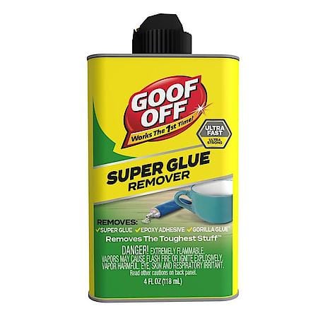 Super Glue Remover, removes Super Glue, epoxy and Gorilla Glue 4.5 Ounces