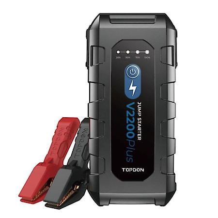 2-in-1 2200 Peak Amp Jump Starter and Battery Tester