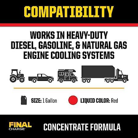 NOAT Heavy Duty Antifreeze Plus Coolant Concentrate, 1 Gallon