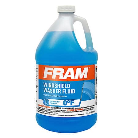 Windshield Washer Fluid: 0 Deg. F Protection, Removes Light Frost, 1 Gallon