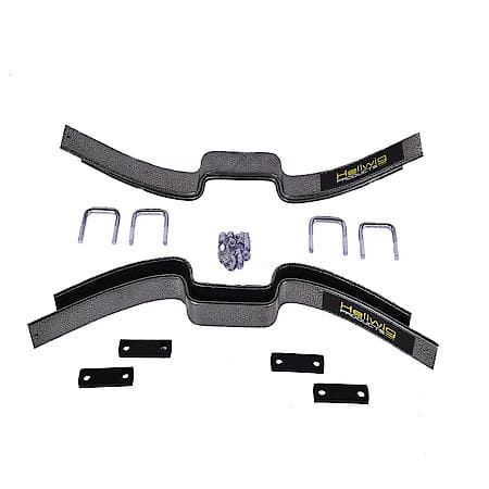 Leaf Spring Design, Rear, 2000 Lb Load Capacity Per Set, Steel, With 2 Springs