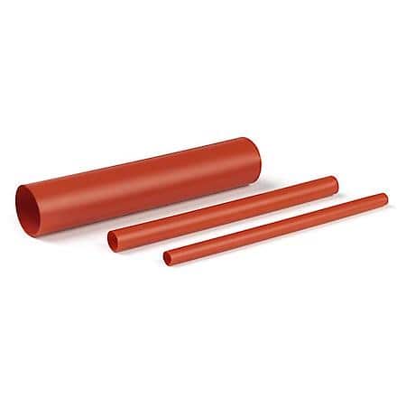 Shrink Tube 3 To 1 Dual Wall Red 3/16In X 6In Pk 6
