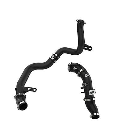 BladeRunner Aluminum Hot and Cold Charge Pipe Kit Black