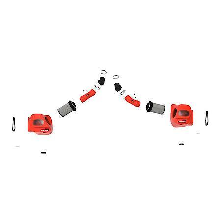 Momentum GT Cold Air Intake System Red with Pro DRY S Filter
