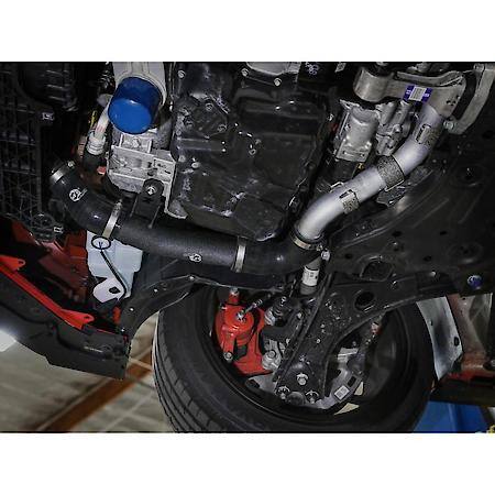 BladeRunner 2-1/2" Aluminum Hot Charge Pipe Black
