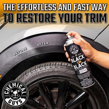 Black on Black Instant Shine Interior & Exterior Spray Dressing, 11 oz.