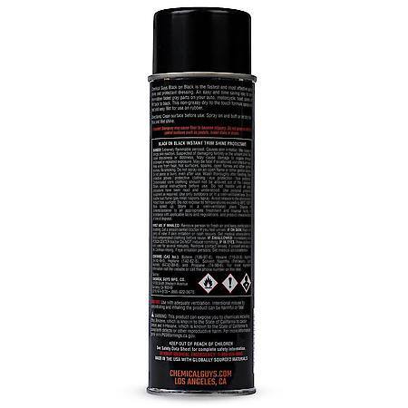 Black on Black Instant Shine Interior & Exterior Spray Dressing, 11 oz.