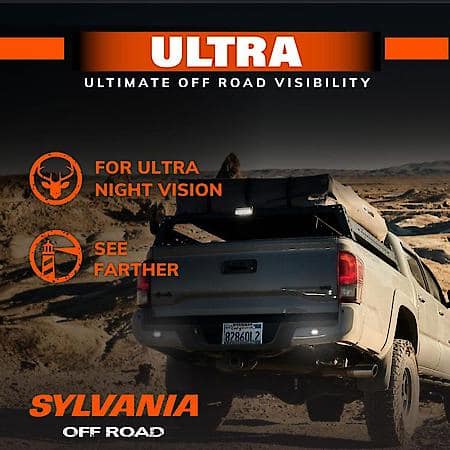 Ultra Off Road 4 Inch LED Pod Flush Mount, Flood Beam, Ultimate Visibility
