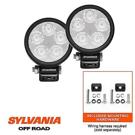 Slim Off Road 3 Inch LED Pod Round, Spot Beam, Compact Design