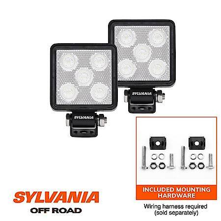Slim Off Road 3 Inch LED Pod Cube, Flood Beam, Compact Design
