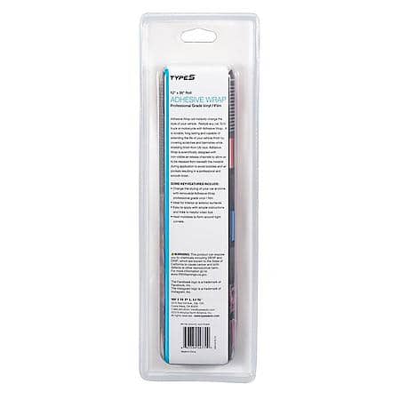 12" x 36" TYPE S Professional-Grade Adhesive Wrap with UV-Coating, Matte Pink