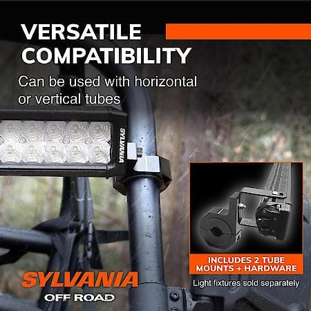 Off Road Tube Mount Clamp Brackets, Easy Installation