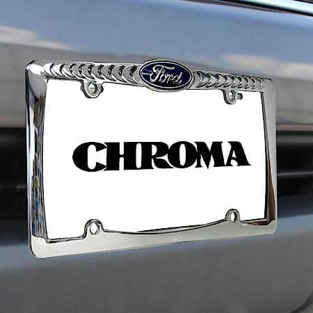 Ford Reversible License Plate Frame