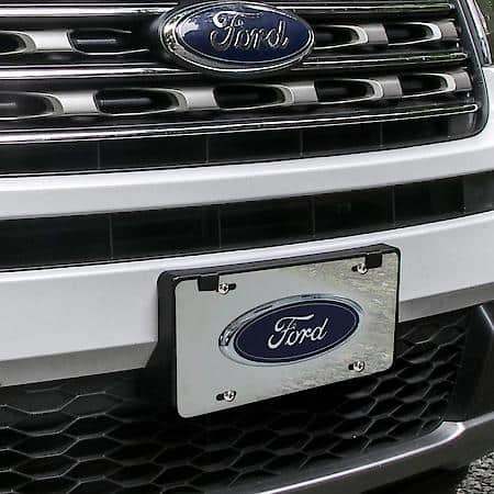 Ford Stainless Steel License Plate