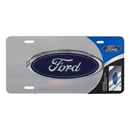 Ford Stainless Steel License Plate