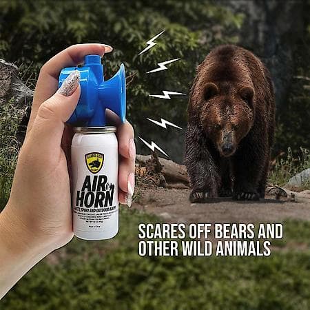 Air Horn For Boating, Sporting Events, 1-Mile Away Safety & Outdoor Alarm, 1.4 oz.