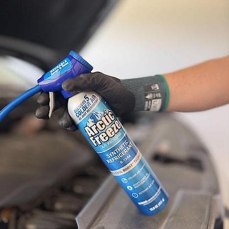 Synthetic R-134a Refrigerant Kit: Includes Hose with Gauge, Seals & Delivers Colder Air, 15.9 oz. of R-134a & 3 oz. of Additives