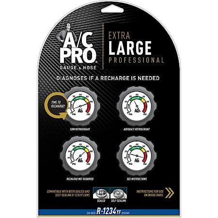 A/C Pro R1234YF Gauge & Hose Set