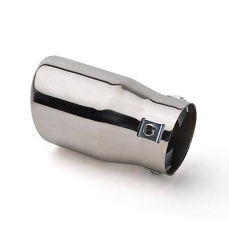 Stainless Steel Exhaust Tip: Universal, 2.375" ID x 3" OD x 5.25" L