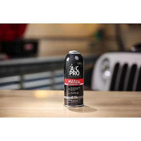 Max Seal R-134a Refrigerant: With A/C Leak Sealer, Shields Against Metal Leaks, 10.8 oz.