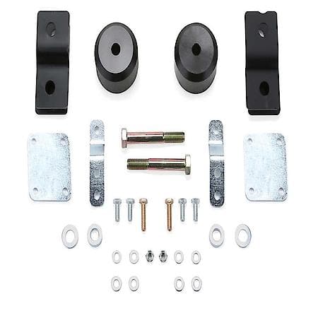 2" Lift, Coil Spring Spacers, With Coil Spring Spacers/ Coil Spring Isolators
